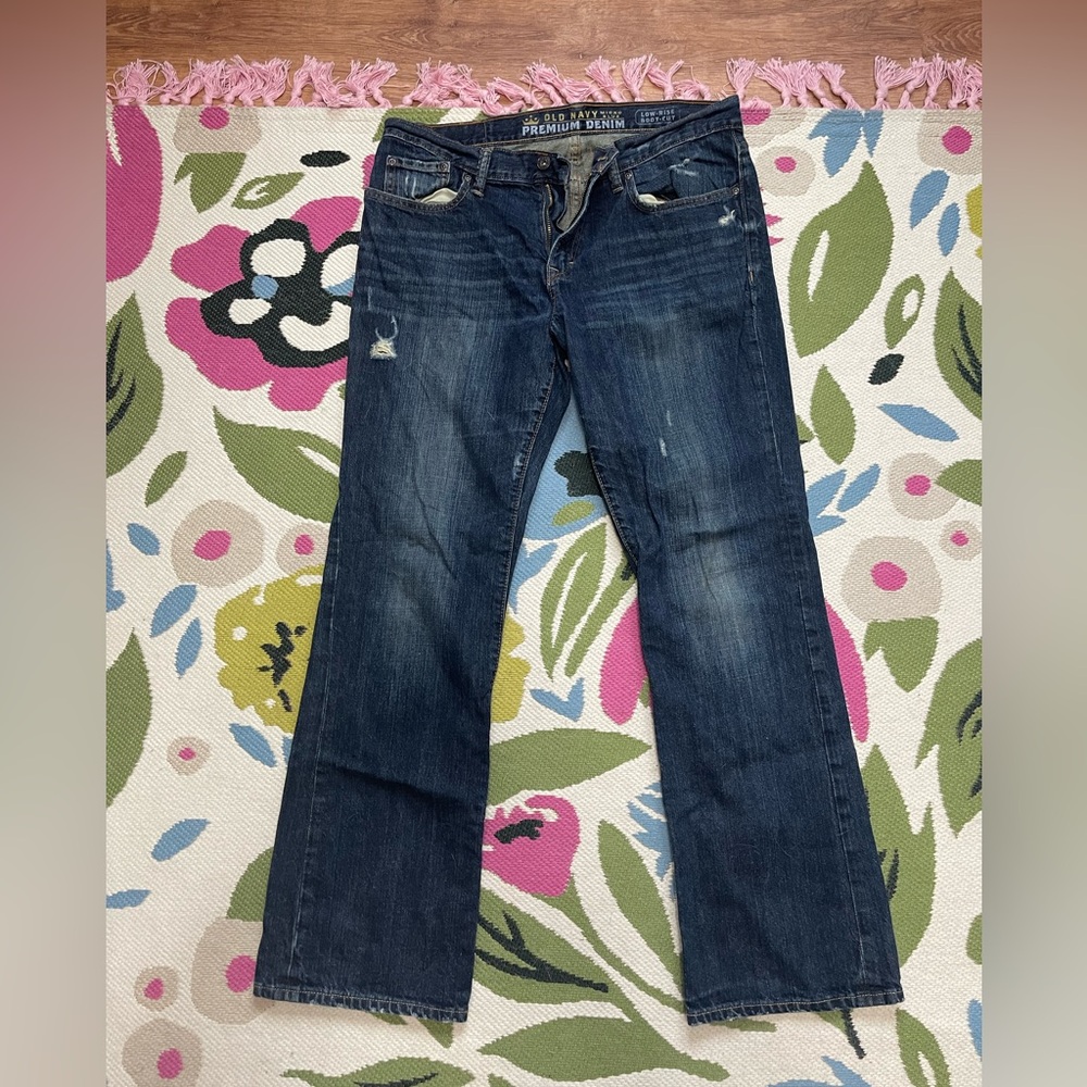 Mens Old Navy Bootcut Jeans
